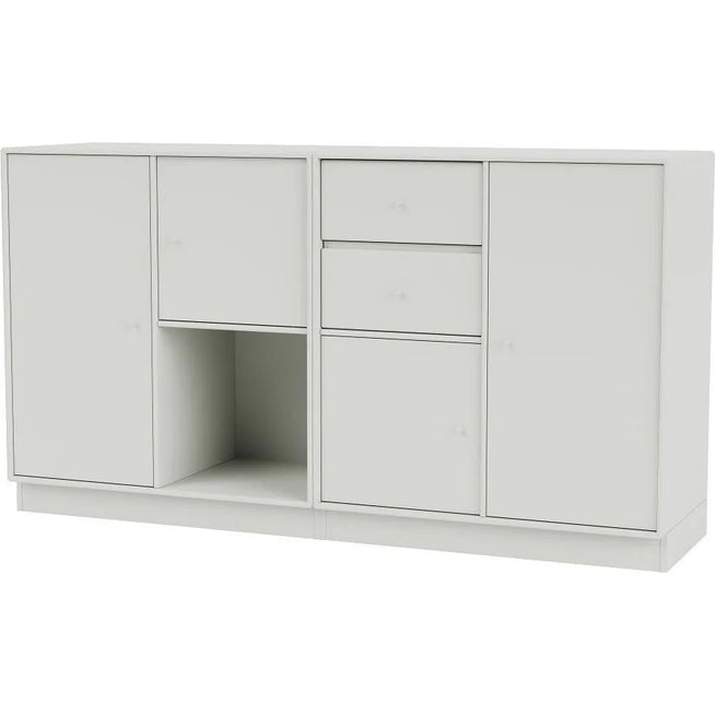 Photo of Couple Sideboard, Plinth H7 Cm - Nordic - Sideboards - Peter J. Lassen - Grå - Mdf