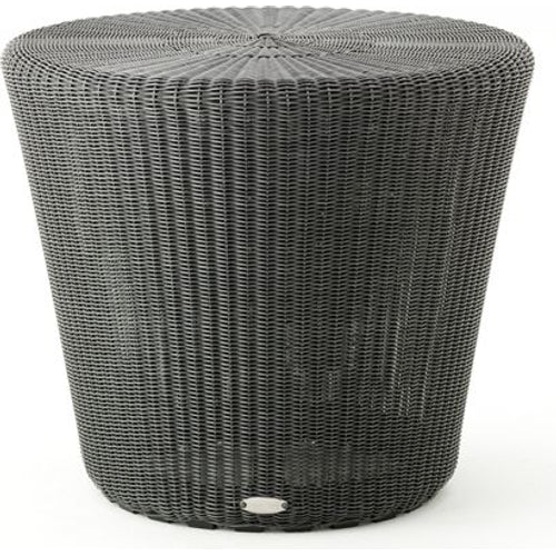Photo of Kingston Fodskammel/sidebord - Skammel - Graphite - H38 X D46 Cm