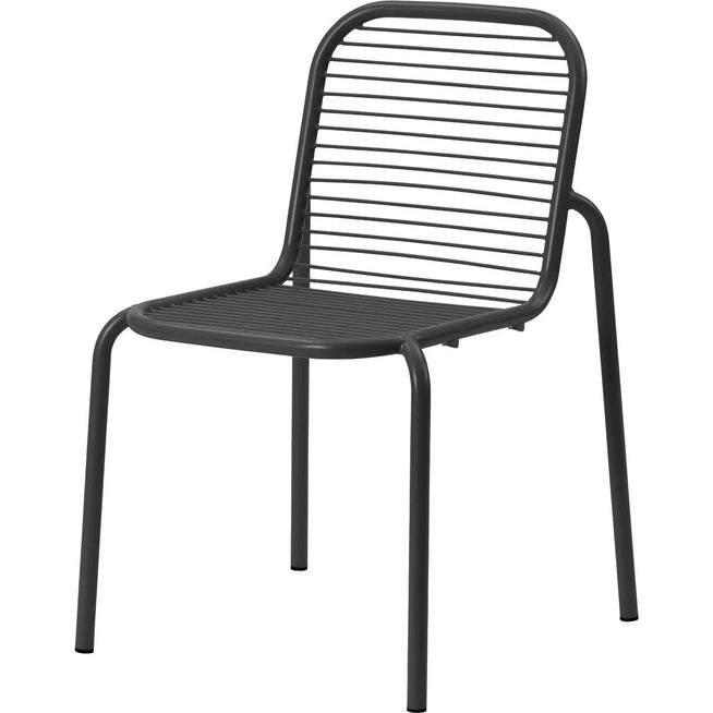 Photo of Vig Chair - Havestol - Black - W57 X D55 X H83 X Sh46 Cm