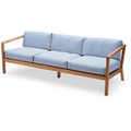 Thumbnail photo of Virkelyst 3-seater Sea Blue Stripe - Soffor - Says Who