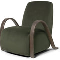 Thumbnail photo of Buur Lounge Chair - Loungestol - Buur Lounge Chair Rich Velvet - Pine - W75 X D84 X H87 Cm