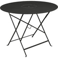Thumbnail photo of Floréal Table Ø 96 Cm, Liquorice - Matbord Utomhus - Svart - Metall