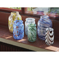 Thumbnail photo of Splash Roll Neck Vase Xs 19 Cm Coffee And White