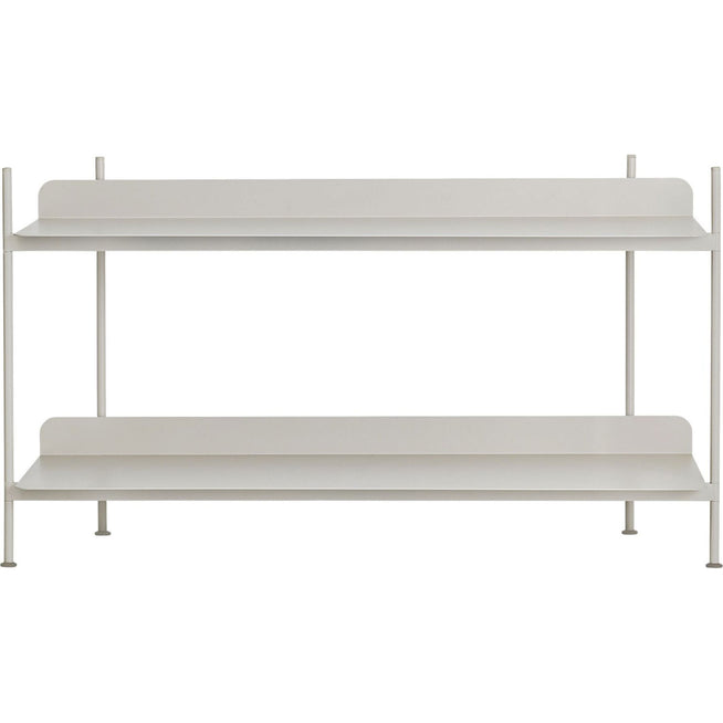 Photo of Compile Shelving System/configuration 1, Grey - Hyllsystem - Cecilie Manz - Grå - Metall