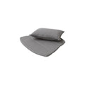 Thumbnail photo of Breeze Lounge Chair Cushion - Outdoor Cushions - Grey-brown - Cane-line Natté - W: 63 x D: 50 x H: 2 cm