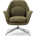 Swoon Lounge Petit Chair Swivel Base 1776