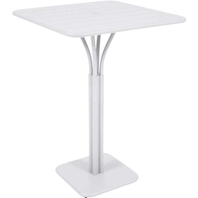 Photo of Luxembourg High Table Cotton White 01 - Matbord Utomhus - Frédéric Sofia - Vit - Metall