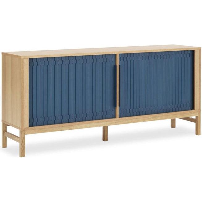 Photo of Jealousy Sideboard - Sideboard - Dark blue - L: 161 x D: 40 x H: 75 cm