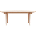 Thumbnail photo of Carl Hansen - Ch338, oiled beech, with space for 2 extension leaves - Dining table - Hans J. Wegner - Wood-coloured - Wood