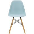Eames Plastic Chair Dsw - 23 Ice Grey - Ash Honey Tone - Matstolar - Charles & Ray Eames - Grå - Metall/trä/plast