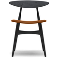 Thumbnail photo of CH33P Chair | Black Lacquered Oak