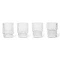 Thumbnail photo of Ripple Small Glass (set Of 4) - Glas
