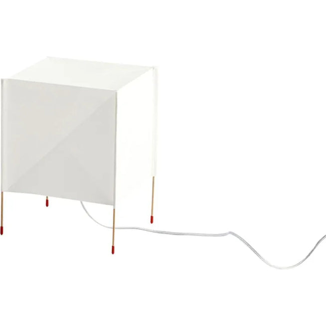 Photo of Paper Cube Table Lamp White
