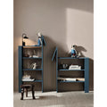 Thumbnail photo of Giraffe Bogreol - Reol - Dark Blue - W69 X D24 X H140 Cm