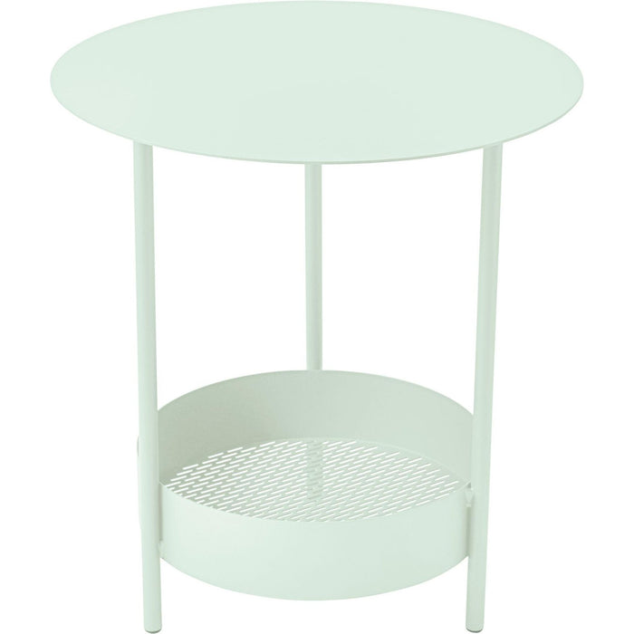 Salsa Pedestal Table Ice Mint A7 - Small Table & Side Table Outdoor - Blue - Metal
