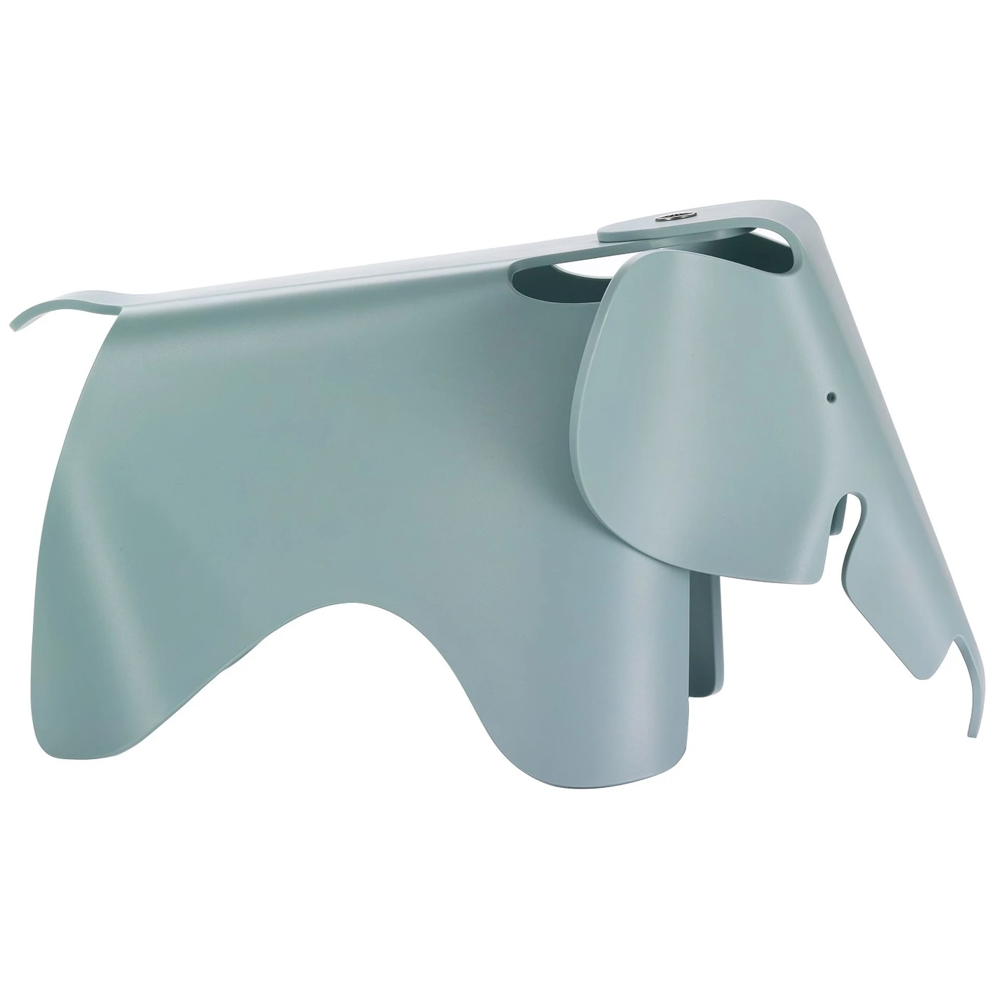 Eames Elephant (small), Ice Grey - Barnstolar - Charles & Ray Eames - Blå - Plast