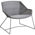 Thumbnail photo of Breeze Loungestol 5468 Li/ls/lw - Loungestol - Lysegrå - B: 87 X D: 72 X H: 73 X Sh: 40 Cm