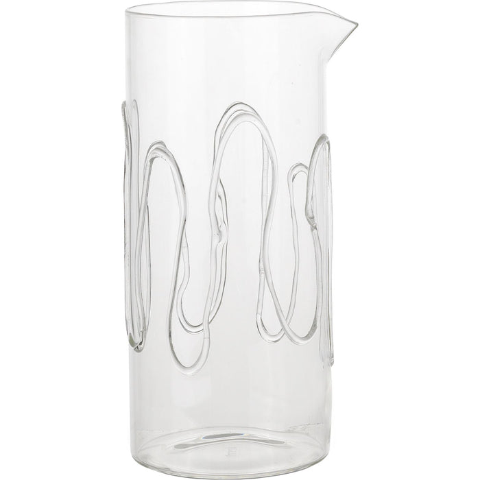 Photo of Doodle Carafe - Karaffel - Doodle Carafe - Clear - W11 X D9.5 X H21 Cm