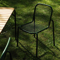Thumbnail photo of Vig Chair Robinia - Garden Chair - Dark Green - W57 X D55 X H83 X Sh46 Cm