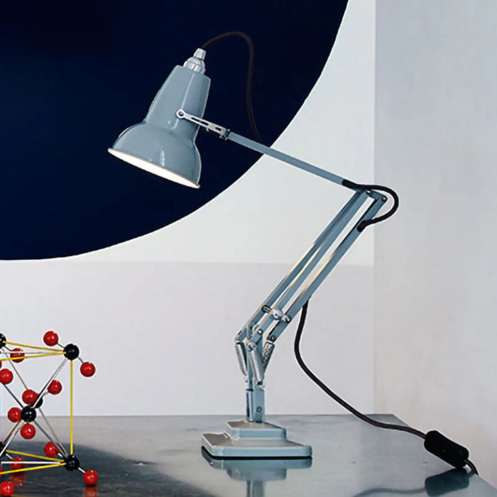 Photo of Original 1227 Mini Desk Lamp Dove Grey - Desk Lamps - George Carwardine - Grey