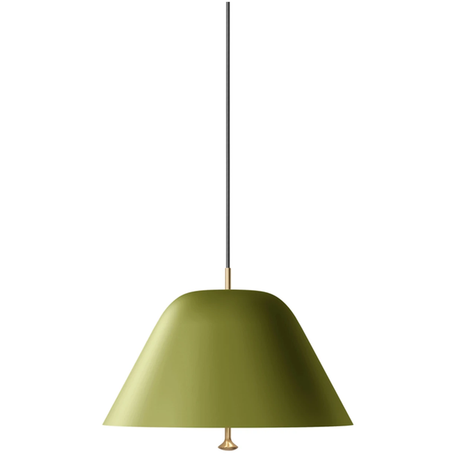 Photo of Levitate Pendant, 40, Sage Green, Brass - Pendellampor - Afteroom - Grön