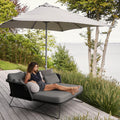 Thumbnail photo of Horizon Daybed Cane-line Natté Grey, Black Frame