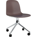 Form Chair Swivel 4W - Aluminium