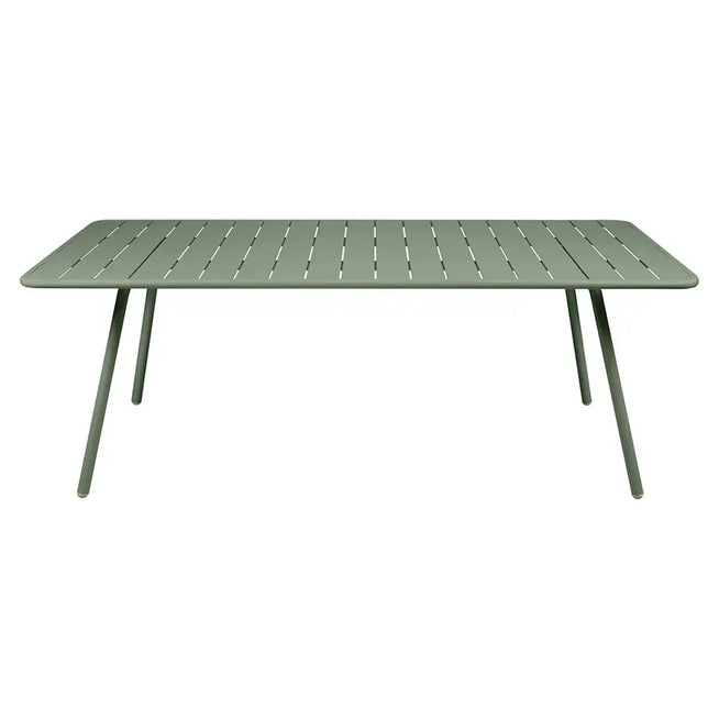 Photo of Luxembourg Table 207 X 100 - Cactus - Outdoor Dining Table - Green - Metal