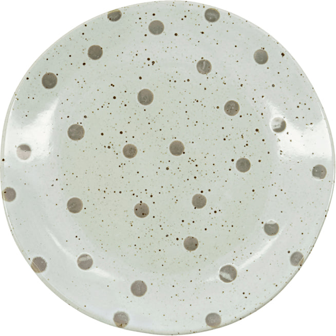 Photo of Dots Plates Green Set of 6 Pieces