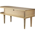 Thumbnail photo of F24 Radius Bench Oak Nature Lacquered