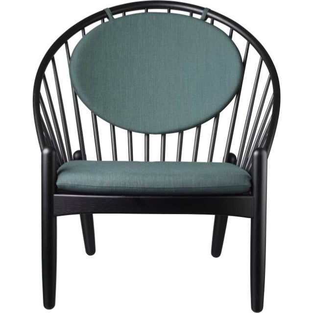 Photo of Poul M. Volther Armchair - J166 Jørna - Black/beige
