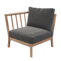 Thumbnail photo of Tradition End Module, Charcoal, Teak Fsc 100% - Utomhussoffor - Povl B. Eskildsen