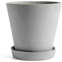 Flowerpot With Saucer, XL Ø21.5 Cm