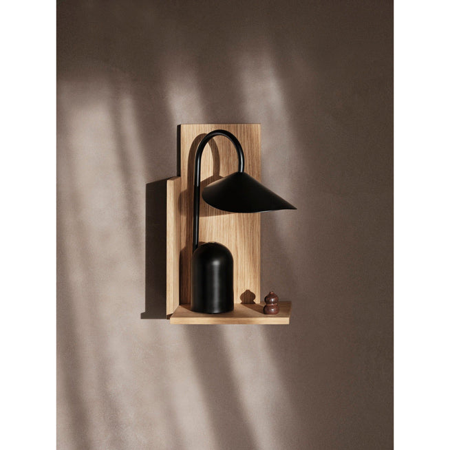 Photo of Stagger Hylde - Hylde - Tall - Oiled Oak - W20 X D13 X H32 Cm