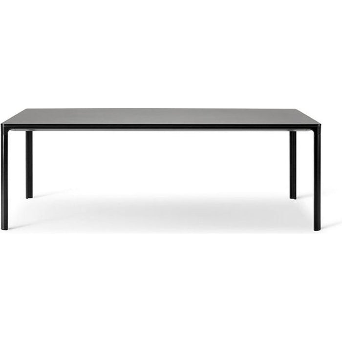 Photo of Mesa Table 4620 By Welling/ludvik - Spisebord - Black Linoleum / Black Aluminium - W200 X W100 X H73 Cm