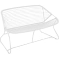Thumbnail photo of Sixties Bench, Cotton White - Garden benches - Frédéric Sofia - White - Metal/plastic