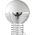 Thumbnail photo of Wire Table Lamp Ø40 Cm Chrome/white