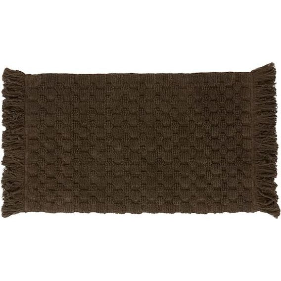 Photo of Luna Bath Mat Dark Brown