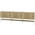 Thumbnail photo of String Floor Panel 85 - Beige - 2-pack - Shelving System - Metal