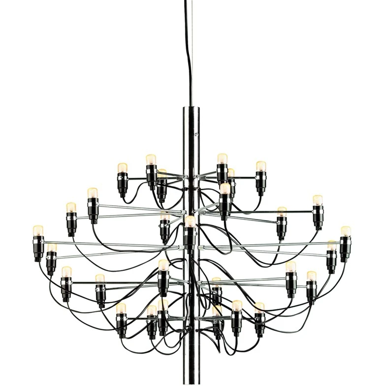 2097 Sarfatti Chandelier Led Chrome