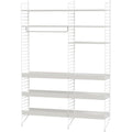 Thumbnail photo of String Floorboard 200, White, 2-pack - Shelving - Nils Strinning - White - Metal