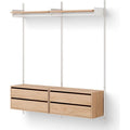 Thumbnail photo of New Works Wardrobe Shelf Cabinets W. Drawers - Reolsystem