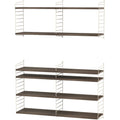 Thumbnail photo of String Wall Rack 75x30, Beige, 2-pack - Shelving - Nils Strinning - Beige - Metal