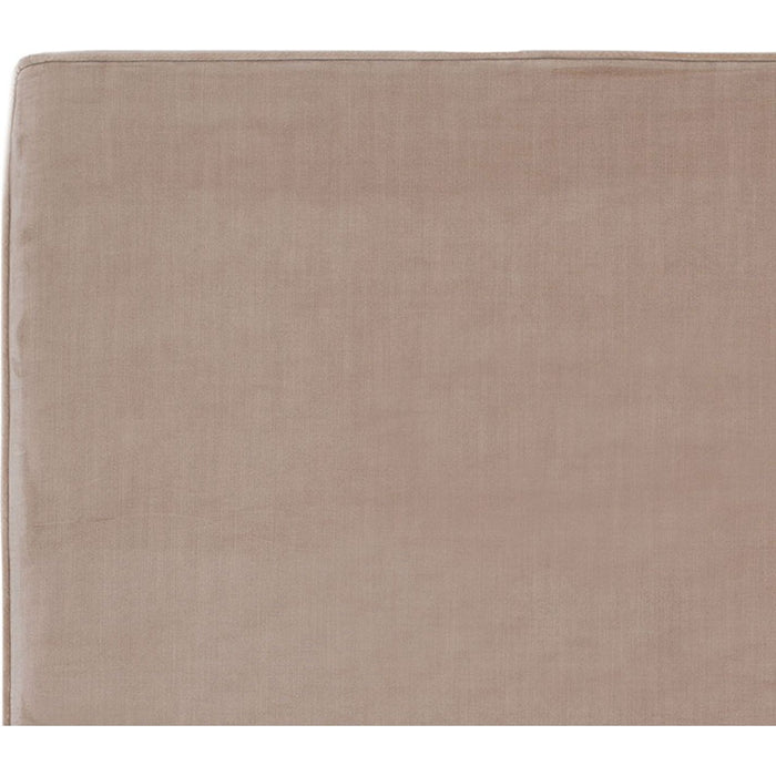 Photo of Alexandra Headboard Cover Velvet - Beige - 160x110