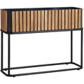 Thumbnail photo of Combine Plant Box Teak, Lava Grey