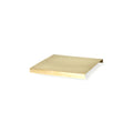 Thumbnail photo of Brass Tray For Plant Box - Bakke - Brass - W26 D28 H2.5 Cm