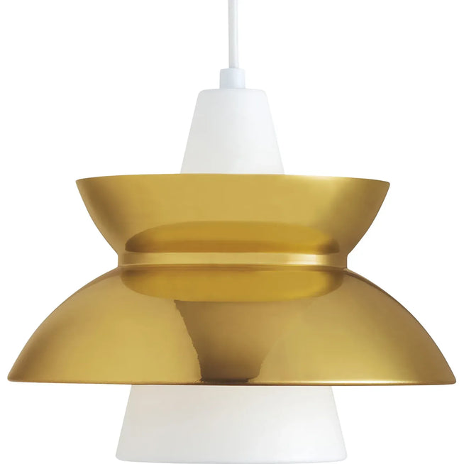 Photo of Doo-wop Pendant Lamp Brass