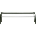Thumbnail photo of Vig Bench - Havebænk - Dark Green - L150 X W50 X H46 Cm