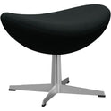 3127 Egg Footstool - Satin Polished Aluninium Base