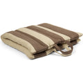 Thumbnail photo of Strand Folding Mat 50x100 Cm - Carob Brown/parchment